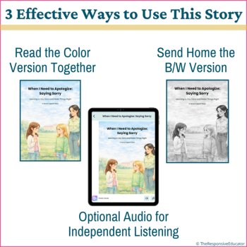 Apologizing Social Support Story Behavior Intervention Strategies, image 3