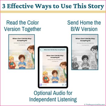 Accepting No Social Support Story Learning Self Regulation Management Skills, image 3