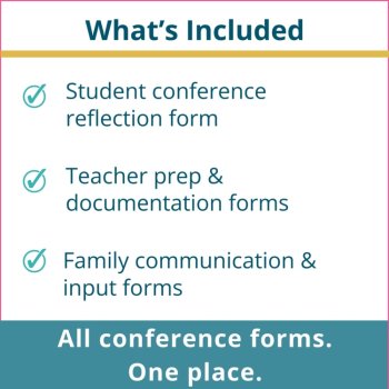 Parent Teacher Conference Checklist Letter Schedule Sign Up Sheet Sign In Notes, image 4