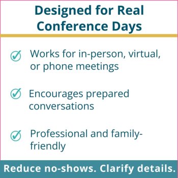 Parent Teacher Conference Reminder Letter Form Editable, image 4