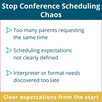 Parent Teacher Conference Letter & Scheduling Preferences Sign-Up Sheet, image 2
