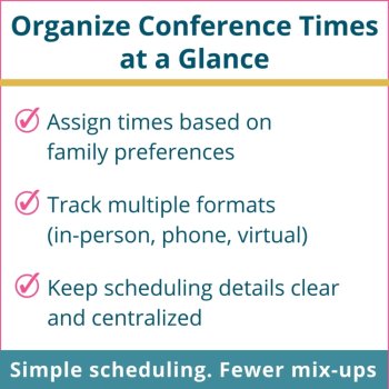 Parent Teacher Conference Schedule – Editable, image 3