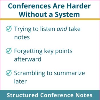Editable Parent Teacher Conference Form Note | Print & Digital Conference Notes, image 2