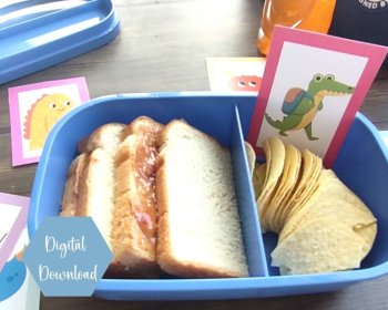 Lunchbox Notes for NonReaders Kindergarten Lunchbox Notes Back-To-School, image 3
