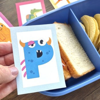Lunchbox Notes for NonReaders Kindergarten Lunchbox Notes Back-To-School, image 4