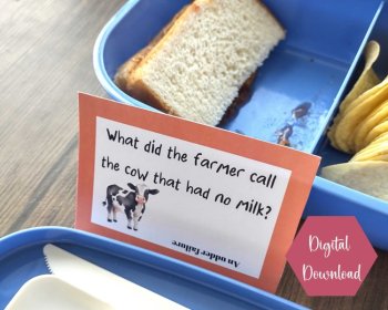 Lunchbox Jokes and Riddles Printable Lunchbox Notes For Kids, image 3
