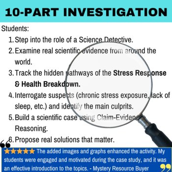 The Stress Response & Health Breakdown Mystery – Detective SUB PLAN | Systems, image 2