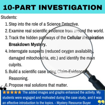 The Cellular Respiration Breakdown Mystery – Detective SUB PLAN | Body Systems, image 2