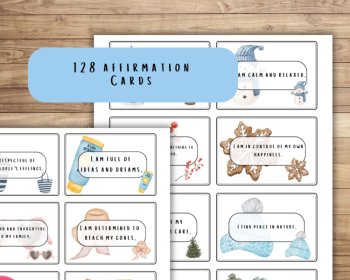 Printable Affirmation Cards for Teens and Older Kids Affirmations, image 2