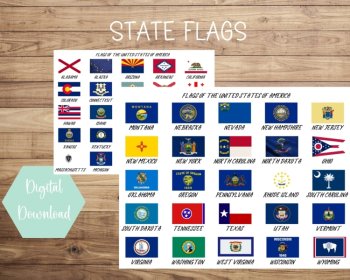 Map of the USA | Printable | Instant Download | PDF, image 4