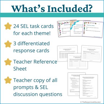 Write the Room + Would You Rather SEL Activities Social Emotional Skills Holiday, image 3