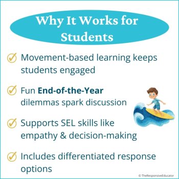End of the Year Write the Room + Would You Rather Social Skills Activity SEL, image 3