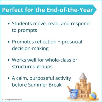End of the Year Write the Room + Would You Rather Social Skills Activity SEL, image 4