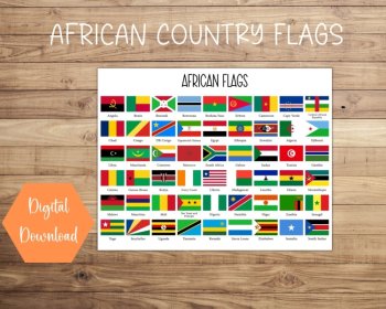 Map of Africa | Printable | Instant Download | PDF, image 4