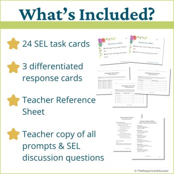 Easter Write the Room + Would You Rather Social Skills Activity SEL, image 2