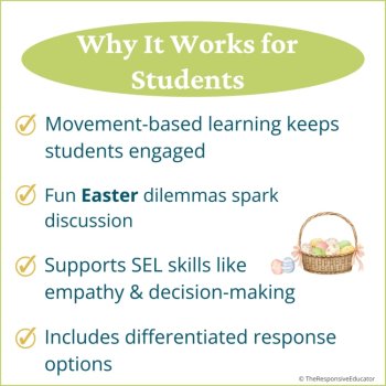 Easter Write the Room + Would You Rather Social Skills Activity SEL, image 3