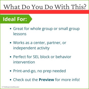 Christmas Expected vs Unexpected Behaviors Choices Sort Activity Social Skills, image 4