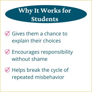 Behavior Reflection Sheet - STUDENT REFLECTION ON BEHAVIOR WITH A SUBSTITUTE -, image 4