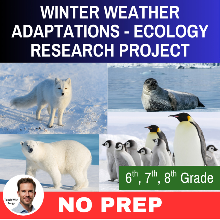 Winter Weather Adaptations Ecology Research Project - Structural and Behavioral