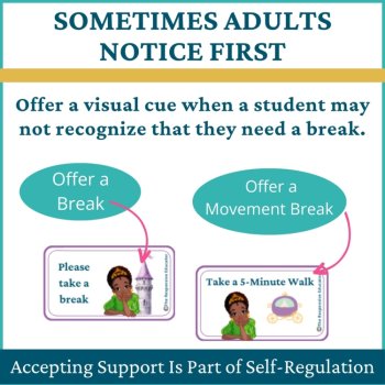 Bayou Princess Student I Need a Break Card Classroom Emotional Regulation Visual, image 3