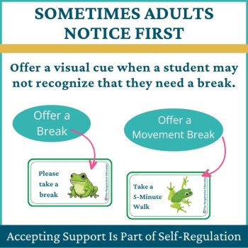 Frogs Student I Need a Break Card Classroom Emotional Regulation Visual, image 3