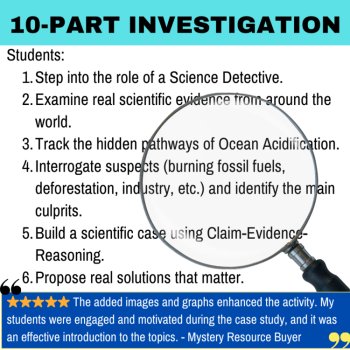 The Ocean Acidification Mystery – Detective SUB PLAN | Human Impact, Fossil Fuel, image 2
