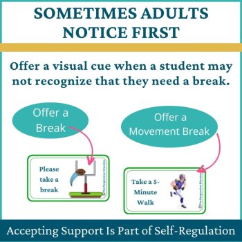 Football Student I Need a Break Card Classroom Emotional Regulation Visual, image 3