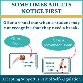 Basketball Student I Need a Break Card Classroom Emotional Regulation Visual, image 3