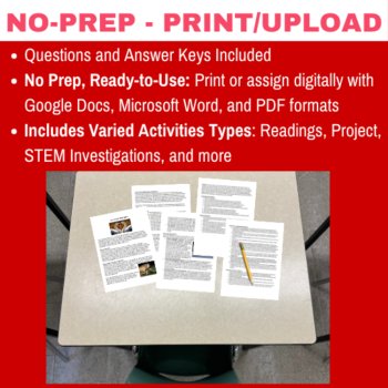 Valentine's Day Science Activities | STEM, Project, Readings | High School, image 4