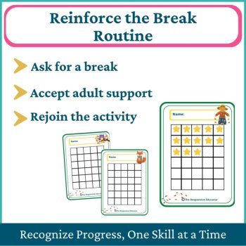 Autumn Student I Need a Break Card Classroom Emotional Regulation Visual, image 4
