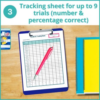 Fry Words Checklist, Sight Words Flash Cards Assessment (9th 100), image 4
