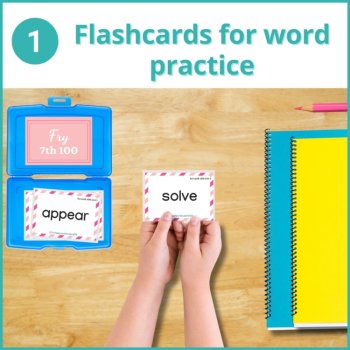 Fry Words Checklist, Sight Words Flash Cards Assessment  (7th 100), image 2