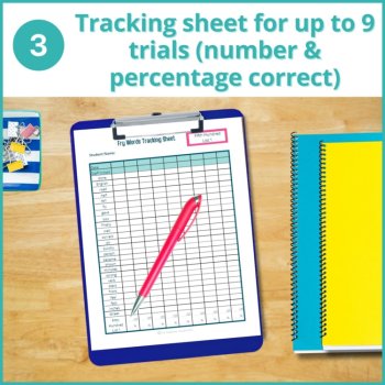 Fry Words Checklist, Sight Words Flash Cards Assessment (5th 100), image 4