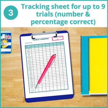 Fry Words Checklist, Sight Words Flash Cards Assessment (3rd 100), image 4