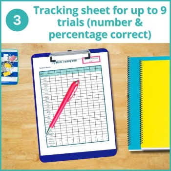 Fry Words Checklist, Sight Words Flash Cards Assessment (2nd 100), image 4