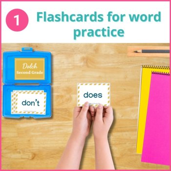 Dolch Sight Word Checklist SECOND GRADE Sight Words Flash Cards ELA Centers, image 2