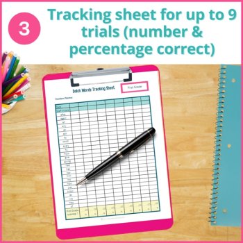 Dolch Sight Word Checklist FIRST GRADE Sight Words Flash Cards ELA Centers, image 4