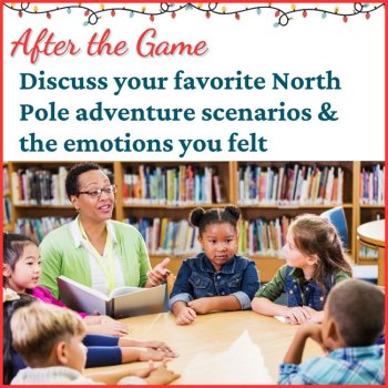 North Pole Social Skills Games Scenario Cards Social Skills Emotions Games, image 4