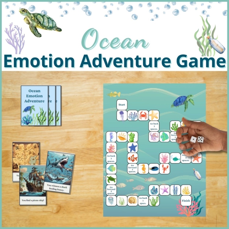 Ocean Adventure Social Skills Games Scenario Cards Social Skills Emotions Games