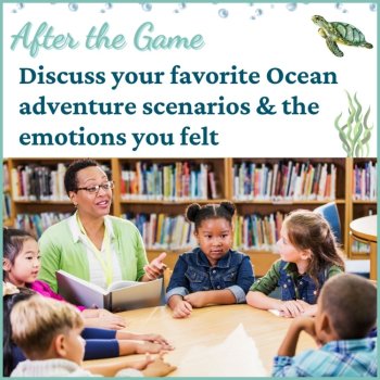 Ocean Adventure Social Skills Games Scenario Cards Social Skills Emotions Games, image 4