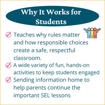 Train Your Dragon to Follow Rules Book Read Aloud Follow School Rules Activities, image 3