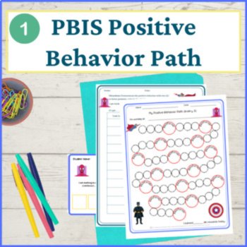 Superheroes Student Behavior Intervention Tools Daily Behavior Support Visuals, image 2