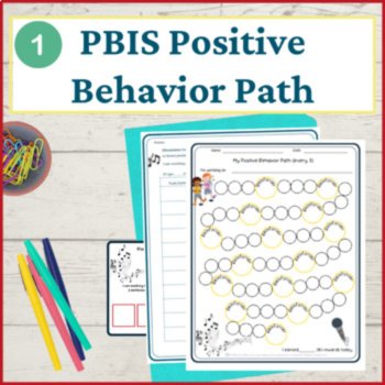 Singers Student Behavior Intervention Tools Daily Behavior Support Visuals, image 2