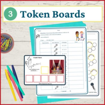Singers Student Behavior Intervention Tools Daily Behavior Support Visuals, image 4