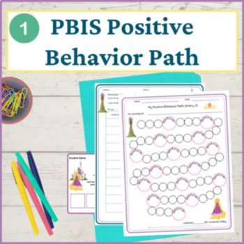 Rapunzel Student Behavior Intervention Tools Daily Behavior Support Visuals, image 2