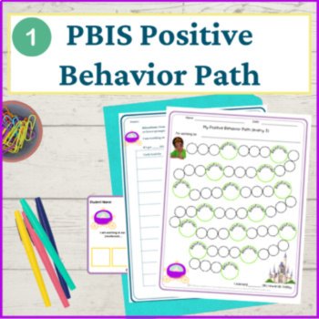 Bayou Princess Student Behavior Intervention Tools Daily Behavior Support Visual, image 2