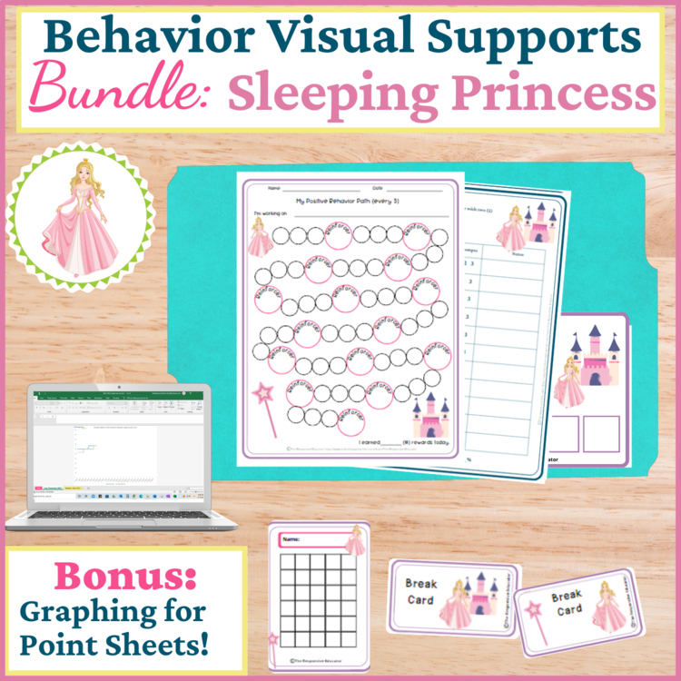 Sleeping Princess Student Behavior Intervention Tools Daily Behavior Support