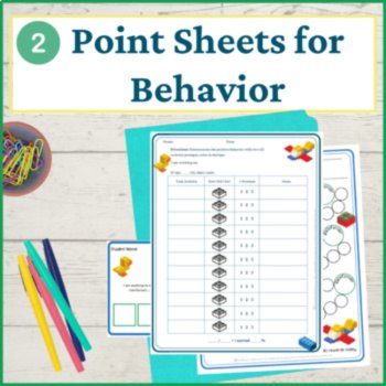 Brick Building Student Behavior Intervention Tools Daily Behavior Support Visual, image 3