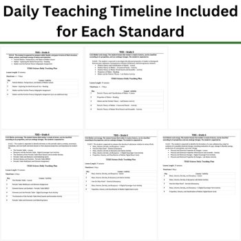 S.6.6 - Matter and Energy Curriculum Bundle | TEKS Science 6th Grade | STAAR, image 3