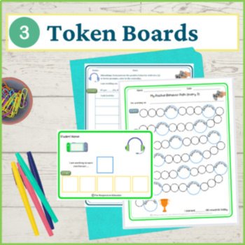 Gamer Student Behavior Intervention Tools Daily Behavior Support Visuals, image 4